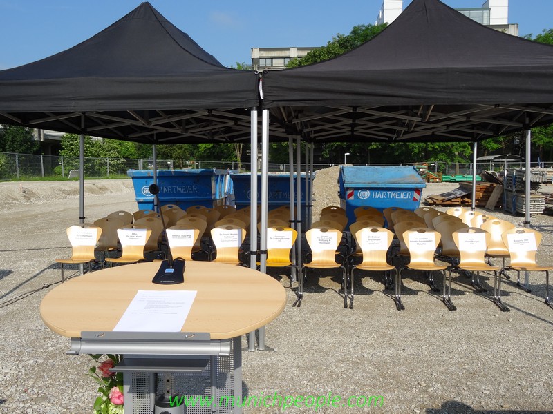 Grundsteinlegunung der neuen Mensa der TUM in Garching www.muenchenfnester.de
