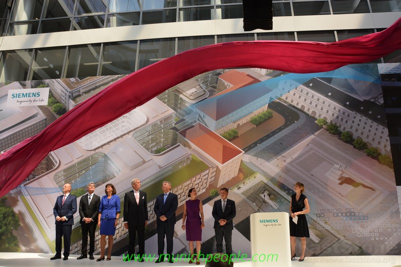 Einweihung der neuen SiemensHaptzentrale in München www.münchenbild.de