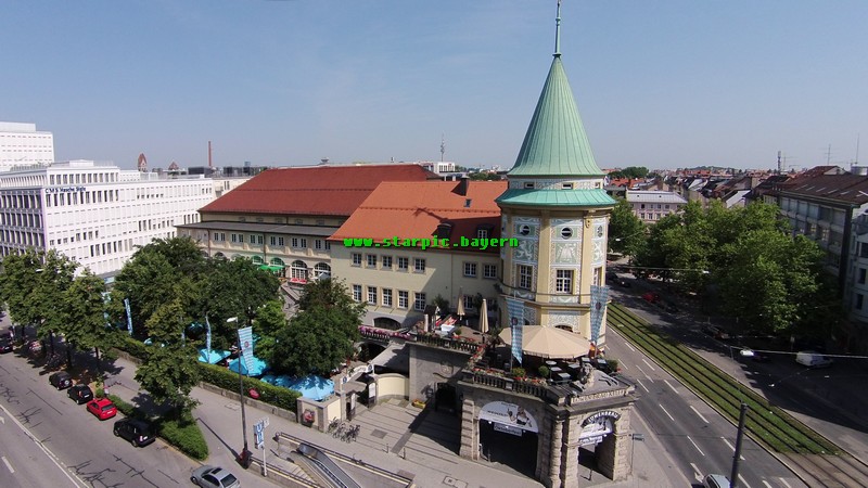Stadtansicht,Löwenbreukeller, www.münchenfenster.de www.starpic.bayern