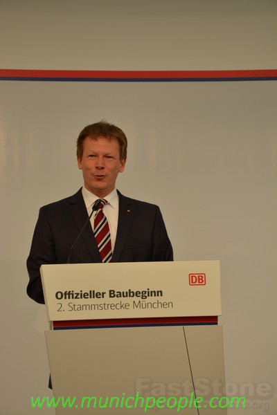 Baubeginn der 2. Stammstrecke www.europaeischepressegentur.com www.munichpeople.com