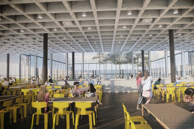 Die neue mensa der TUM in Garching www.europaeischepresseagentur.com www.muenchenfnester.de