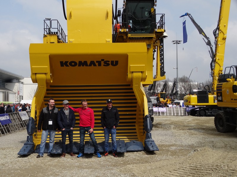 Bauma 2019 Riesenbagger www.muenchenfenster.de www.muenchenfenster.de