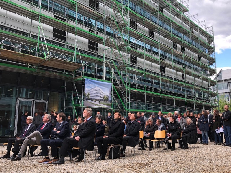 Richtfest beim Institut für Chemische Epigenetik LMU www.europaeischepresseagentur.com