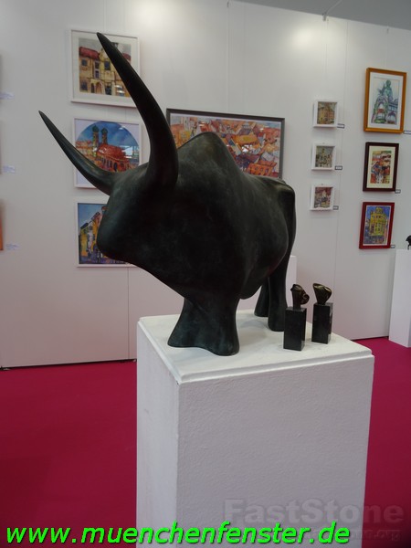 Kunst auf der Trendset München www.muenchenfenster.de www.münchenfenster.de