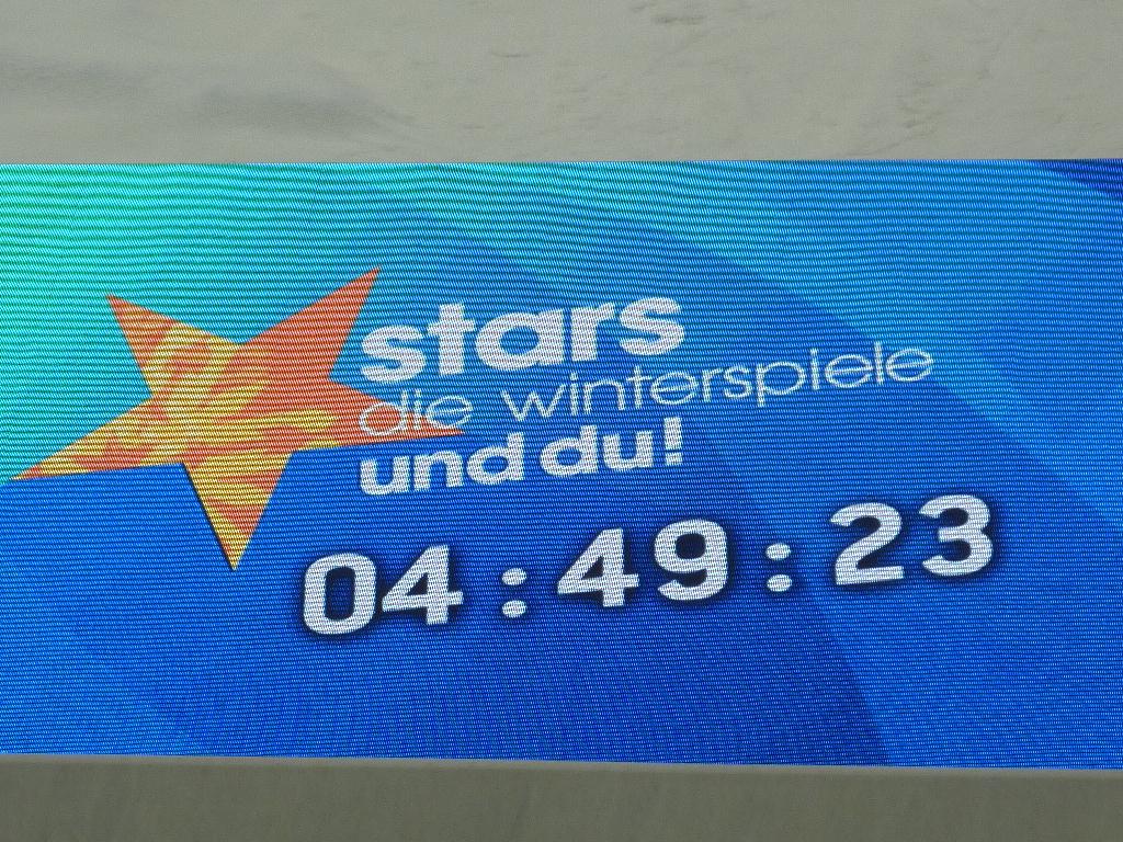 Schneefall in Muenchen wegen 2018