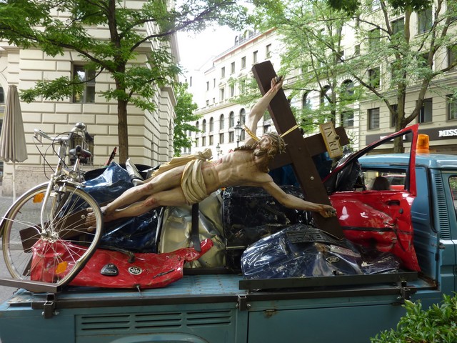 Aktionskünstler in Muenchen