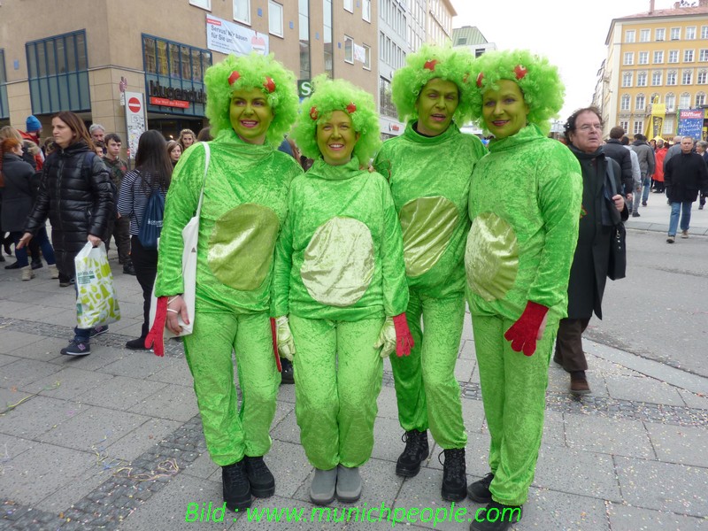 Faschingsendspurt in der Innenstadt