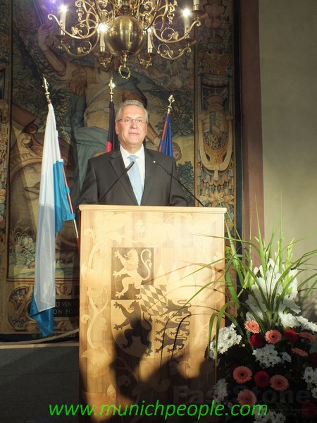 Ehrung der freiwilligen Feuerwehr München