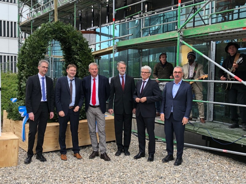 Richtfest beim Institut für Chemische Epigenetik