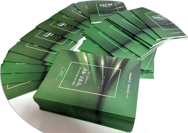 Katalog für uns Jurymitglieder vom Haegeumgang Theme Museum, Südkorea