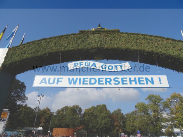 Eine erfolgeiche Wiesn geht zu ende